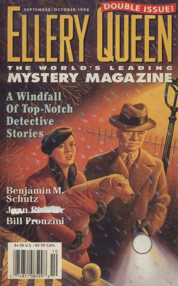 Обложка книги «Ellery Queen’s Mystery Magazine. Vol. 112, No. 3 & 4. Whole No. 684 & 685, September/October 1998»
