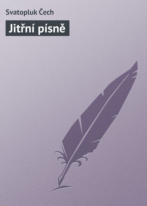 Обложка книги «Jitřní písně»