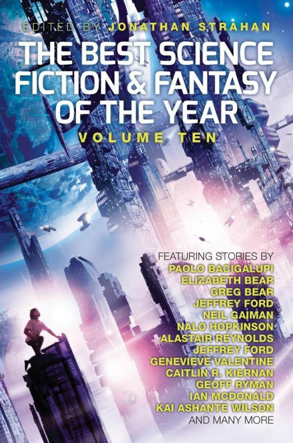 Обложка книги «The Best Science Fiction and Fantasy of the Year. Volume 10»