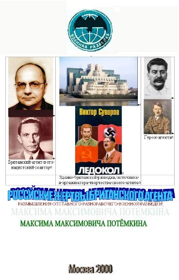 Обложка книги «Российские жертвы британского агента»