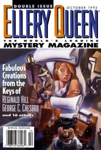 Обложка книги «Ellery Queen’s Mystery Magazine. Vol. 102, No. 4 & 5. Whole No. 618 & 619, October 1993»