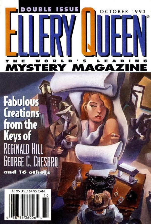 Обложка книги «Ellery Queen’s Mystery Magazine. Vol. 102, No. 4 & 5. Whole No. 618 & 619, October 1993»