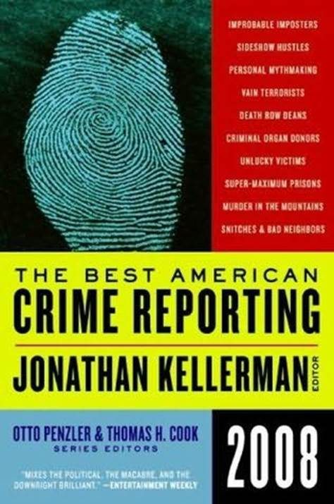 Обложка книги «The Best American Crime Reporting 2008»