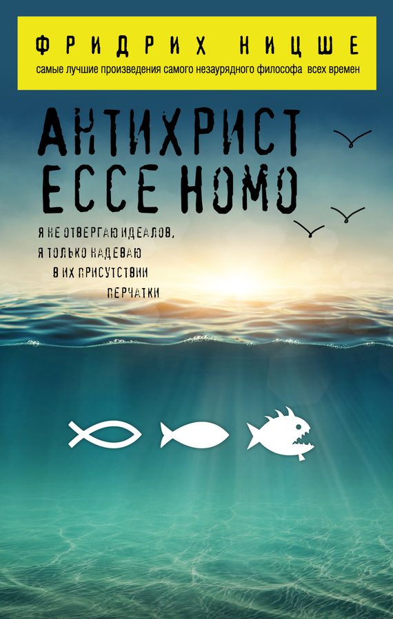 Обложка книги «Антихрист. Ecce Homo»