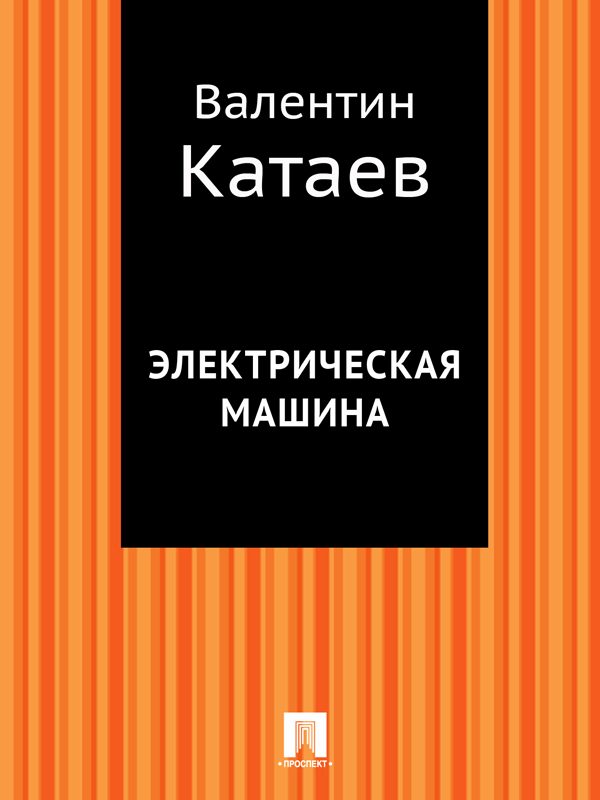 Обложка книги «Электрическая машина»