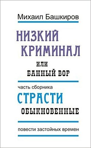 Обложка книги «Банный вор»
