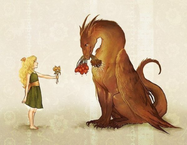 Обложка книги «Любовь дракона (СИ)»