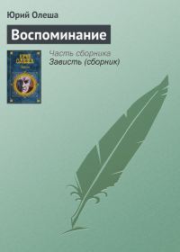 Обложка книги «Воспоминание»