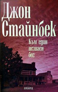 Обложка книги «Към един незнаен бог»