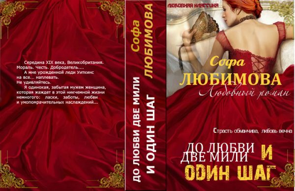Обложка книги «До любви две мили и один шаг»
