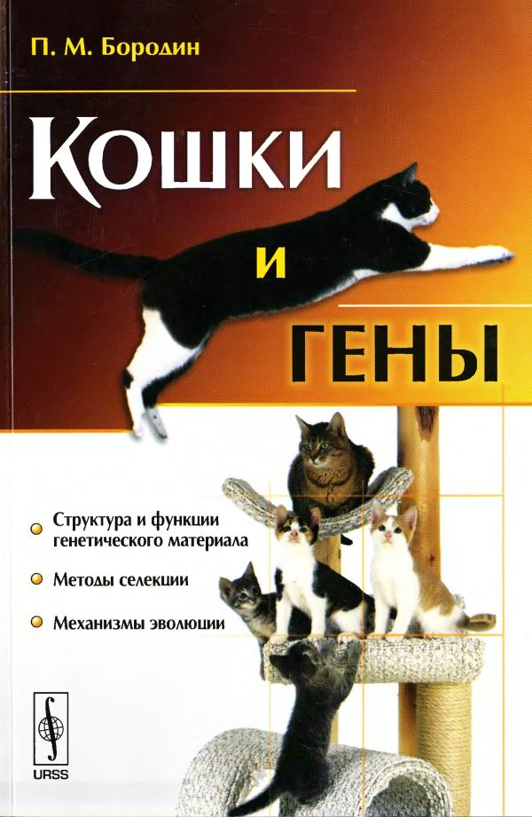 Обложка книги «Кошки и гены»