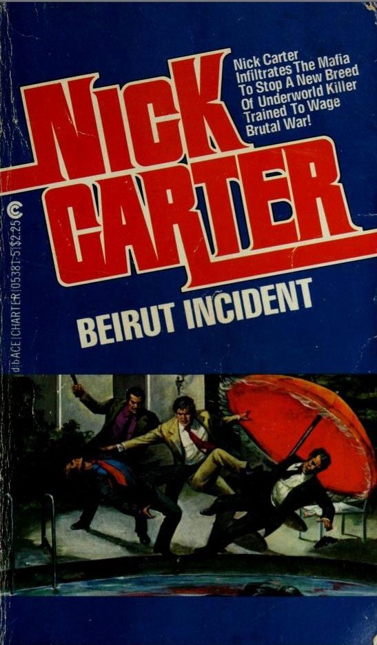 Обложка книги «Beirut Incident»