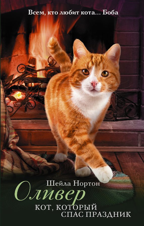 Обложка книги «Оливер. Кот, который спас праздник»