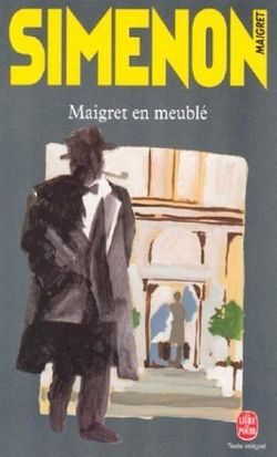 Обложка книги «Мегрэ в меблированных комнатах»