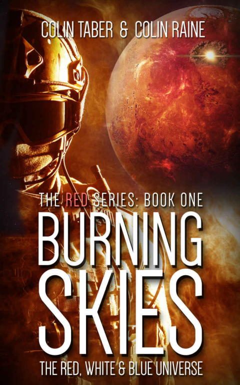 Обложка книги «RED: Burning Skies»