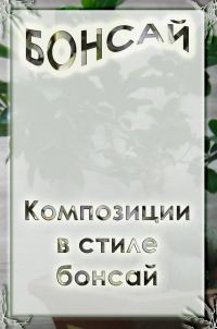 Обложка книги «Композиции в стиле бонсай»