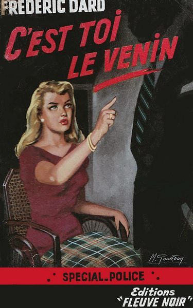 Обложка книги «C'est toi le venin»