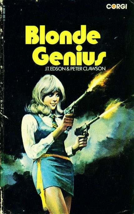 Обложка книги «Blonde Genius»
