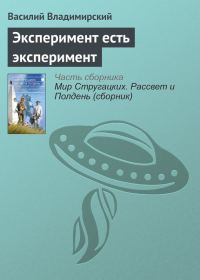 Обложка книги «Эксперимент есть эксперимент»