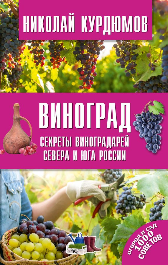 Обложка книги «Виноград. Секреты виноградарей севера и юга России»