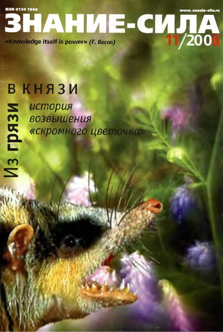 Обложка книги «Знание-сила, 2006 № 11 (953)»