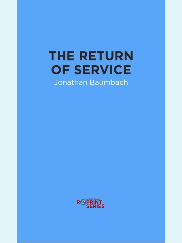 Обложка книги «The Return of Service»