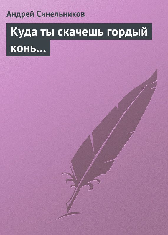 Обложка книги «Куда ты скачешь гордый конь…»