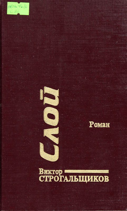 Обложка книги «Слой»