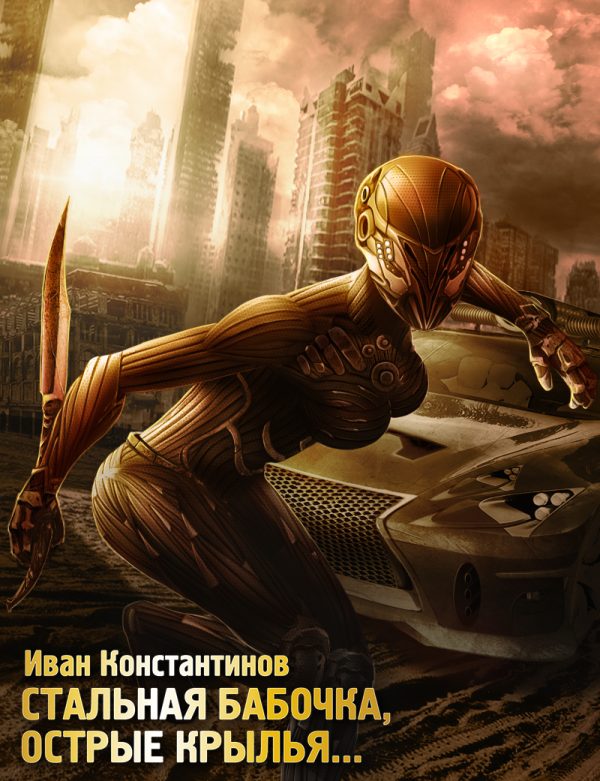 Обложка книги «Стальная бабочка, острые крылья…»