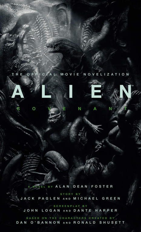 Обложка книги «Alien: Covenant - The Official Movie Novelization»