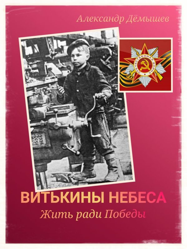 Обложка книги «Витькины небеса. Жить ради Победы»
