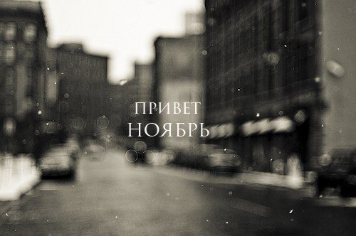 Обложка книги «Привет, ноябрь (СИ)»