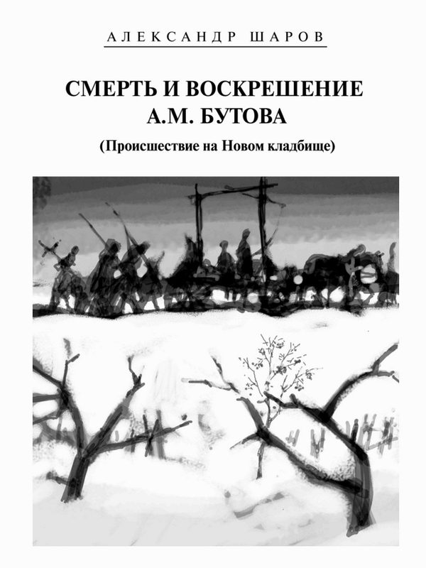 Обложка книги «Смерть и воскрешение А.М. Бутова (Происшествие на Новом кладбище)»