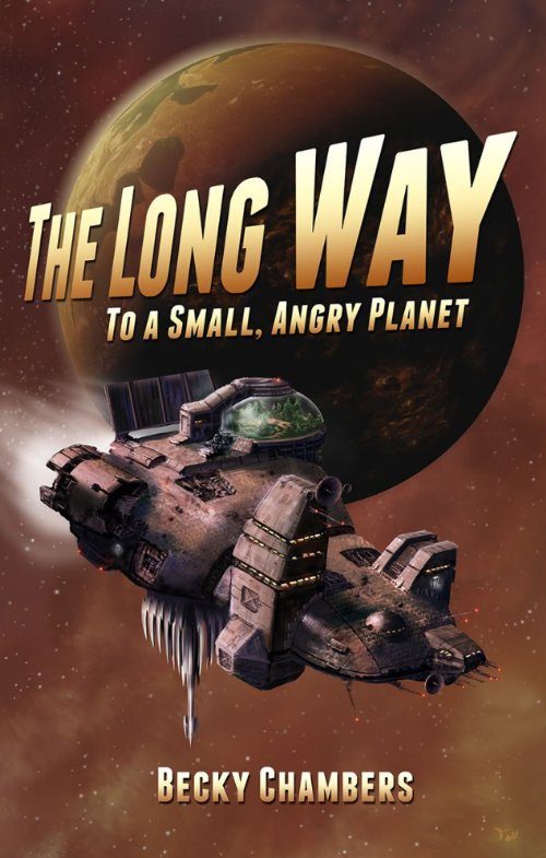 Обложка книги «The Long Way to a Small, Angry Planet»