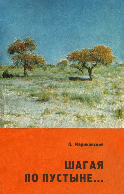 Обложка книги «Шагая по пустыне…»