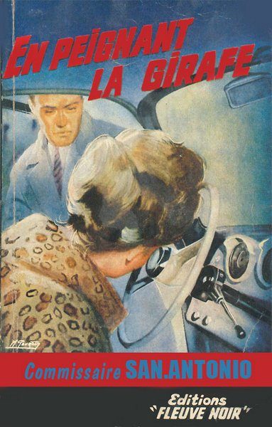 Обложка книги «En peignant la girafe»