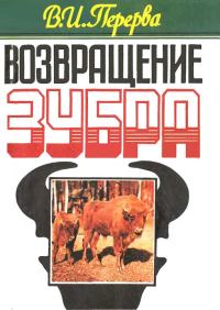 Обложка книги «Возвращение зубра»