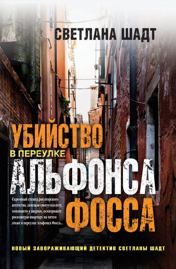 Обложка книги «Убийство в переулке Альфонса Фосса»