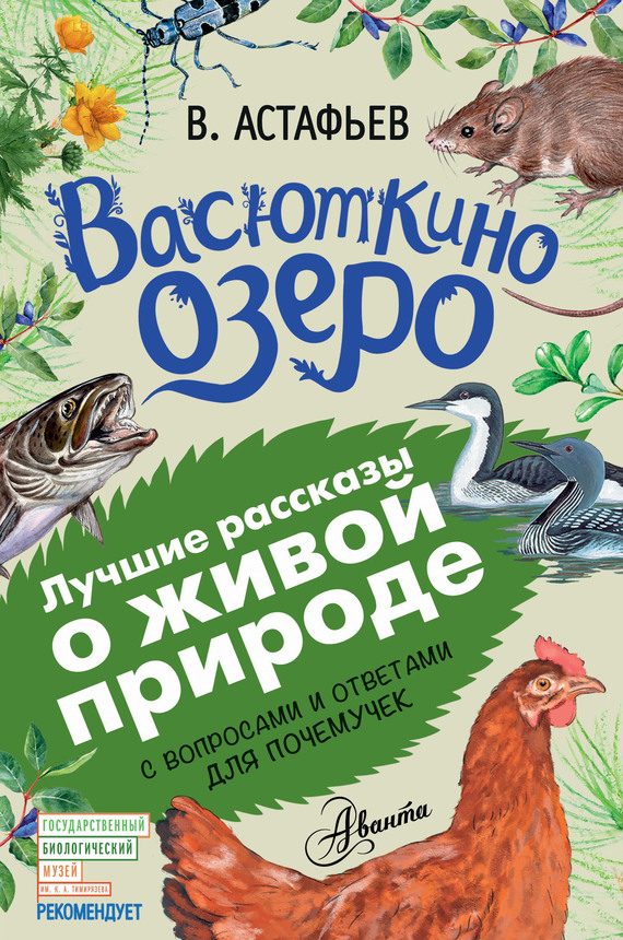 Обложка книги «Васюткино озеро»