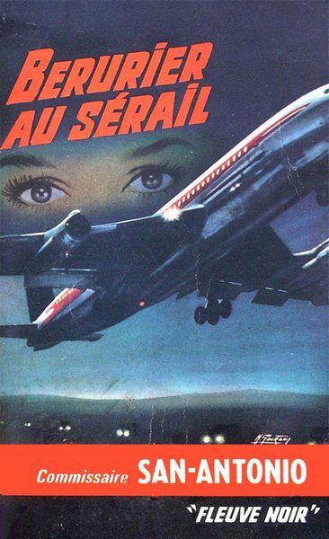 Обложка книги «Bérurier au sérail»