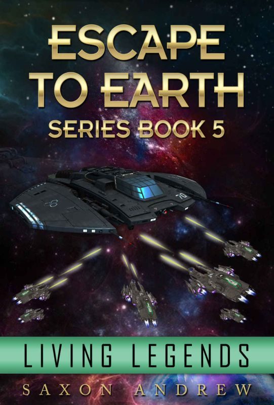 Обложка книги «Escape to Earth-Living Legends»