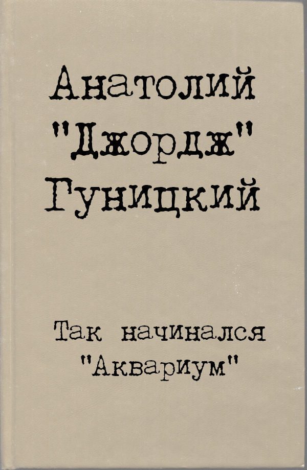 Обложка книги «Так начинался "Аквариум"»