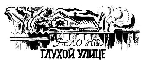 Обложка книги «Дело на Глухой улице»