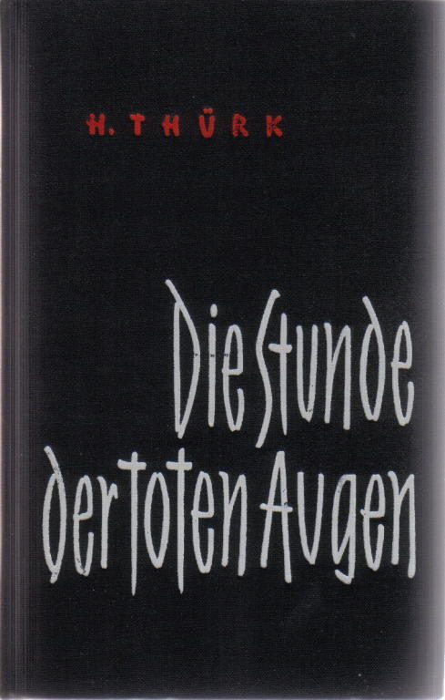 Обложка книги «Die Stunde der toten Augen»