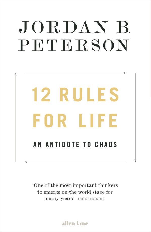 Обложка книги «12 Rules for Life: An Antidote to Chaos»