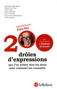 Обложка книги «200 drôles d'expressions»