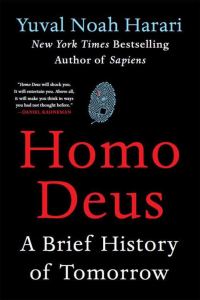 Обложка книги «Homo Deus. A Brief History of Tomorrow»