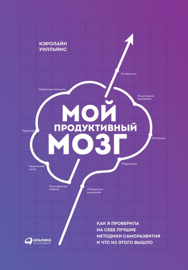 Обложка книги «Мой продуктивный мозг. Как я проверила на себе лучшие методики саморазвития и что из этого вышло»