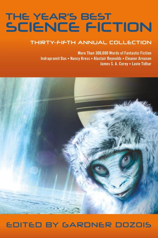 Обложка книги «The Year's Best Science Fiction: Thirty-Fifth Annual Collection»
