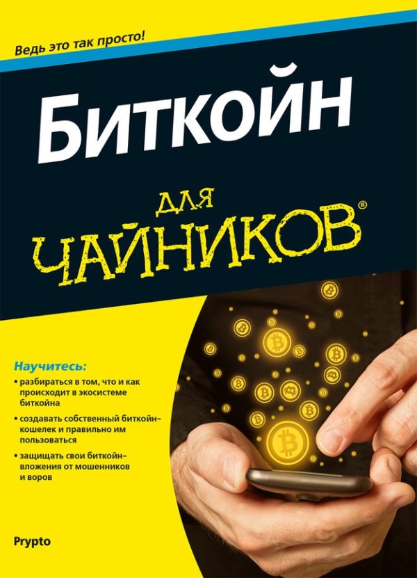 Обложка книги «Биткойн для чайников»